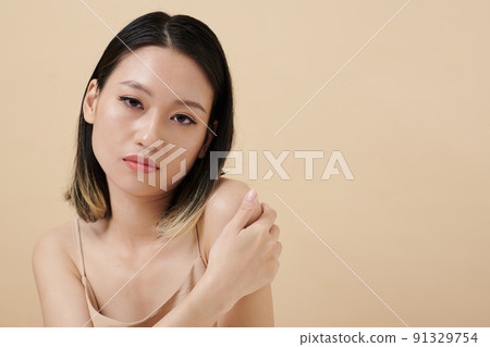 Unhappy or Bored Young Woman Unhappy or Bored Young Woman 91329754