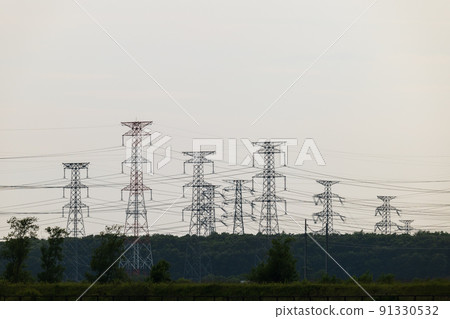 High voltage transmission line network 91330532