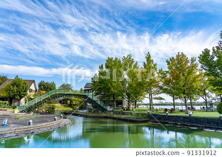 Kaizu City, Gifu Prefecture Early Autumn Kiso Mikawa Park Aqua World Mizugo Park Center 91331912