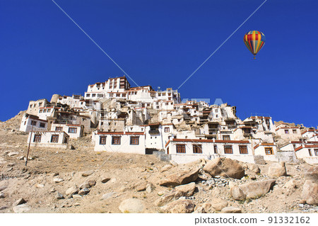 Beautiful Chemrey Gompa in the upper Ladakh region 91332162
