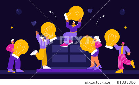 Creative idea, inspiration, innovation concept Creative idea, inspiration, innovation concept 91333396