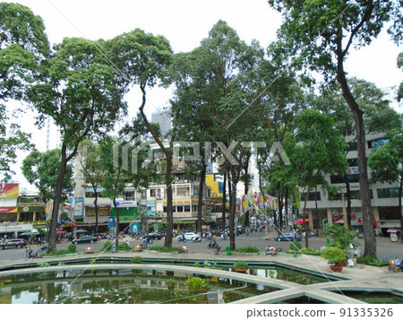 Ho Chi Minh City, Vietnam, Circled Road Ho Chi Minh City, Vietnam, Circled Road 91335326