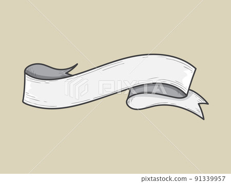 ribbon banner vector vintage style Tapes hand drawn ribbon banner vector vintage style Tapes hand drawn 91339957