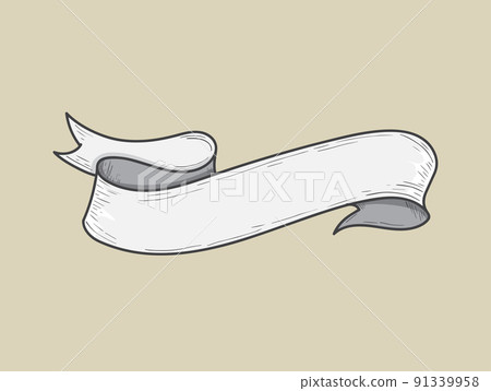 ribbon banner vector vintage style Tapes hand drawn ribbon banner vector vintage style Tapes hand drawn 91339958