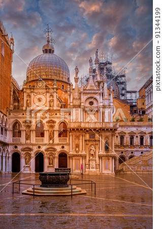 Venice, Italy, Basilica san Marco 91344199
