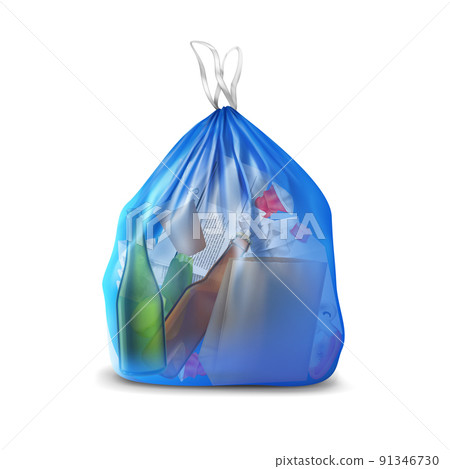 Plastic Bag Transparent Composition 91346730