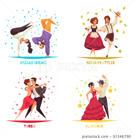 International Dance Day 2x2 Compositions International Dance Day 2x2 Compositions 91346790