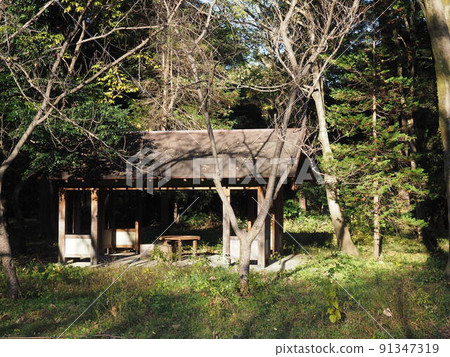 Old-fashioned rest area 91347319