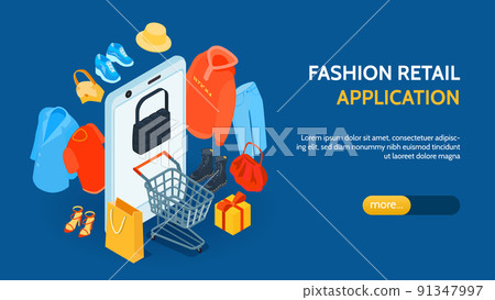 Fashion Retail Horizontal Banner 91347997