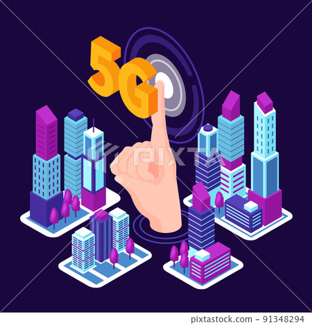 5G City Connect Composition 91348294