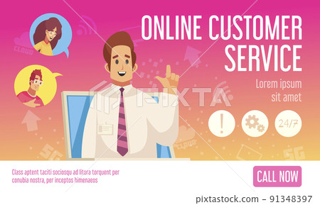Support Call Center Web Banner 91348397