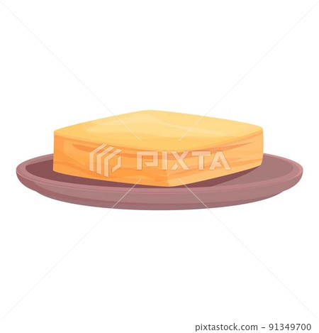 Armenia cake icon cartoon vector. Sevan travel. Business country 91349700