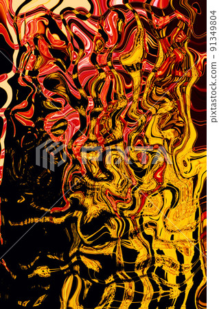 Crew wavy abstraction in multi ciolours 91349804