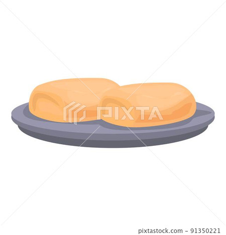 Albania cuisine icon cartoon vector. Tirana flag. Traditional emblem Albania cuisine icon cartoon vector. Tirana flag. Traditional emblem 91350221