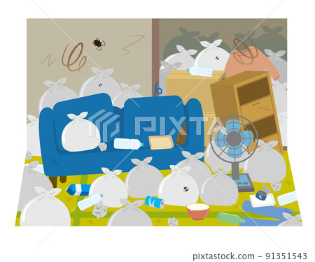 Garbage mansion room 91351543