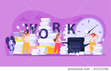Tired People Composition Tired People Composition 91353390