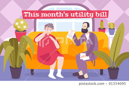 Monthly Utility Bill Composition 91354095