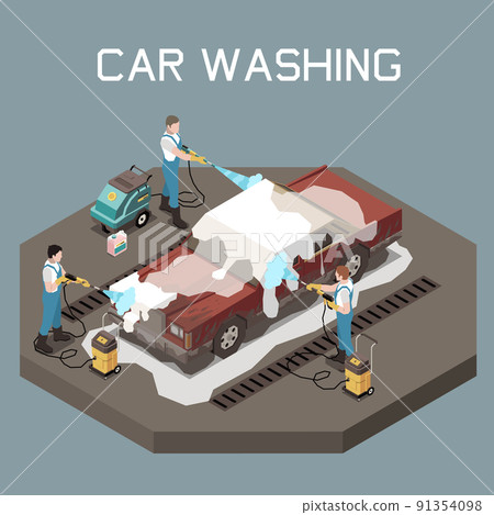 Car Wash Concept Car Wash Concept 91354098