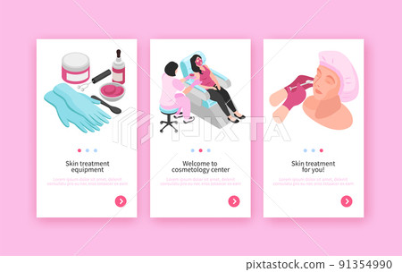 Cosmetologist Vertical Banners Set Cosmetologist Vertical Banners Set 91354990