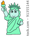 the statue of Liberty  91355144