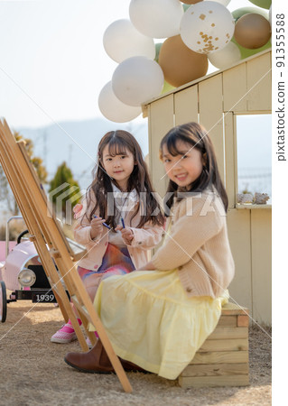 生活方式 兒童 姐妹 教育 育兒 生活方式 兒童 姐妹 教育 育兒 91355588