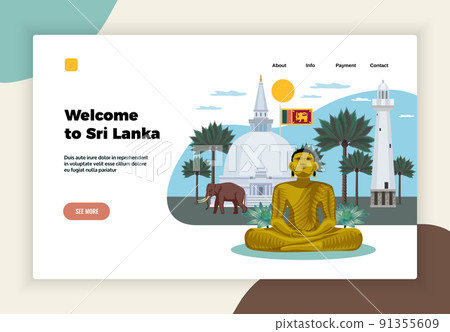 Sri Lanka Tourism Banner Sri Lanka Tourism Banner 91355609