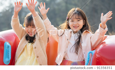 生活方式 兒童騎行 成長 健康 91356351