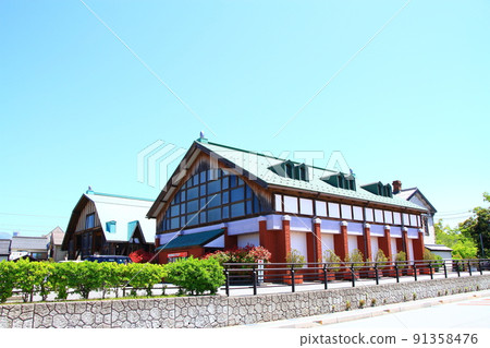 Scenery of Nagahama City, former Nagahama Station Building Railway Museum 91358476