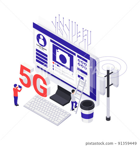 5G Internet Concept 91359449