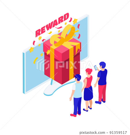 Jackpot Isometric Composition Jackpot Isometric Composition 91359517