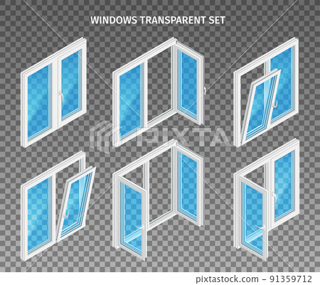 Plastic Windows Transparent Set Plastic Windows Transparent Set 91359712