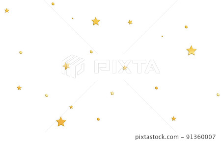Gld Stars Scattering cut out Gld Stars Scattering cut out 91360007
