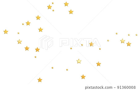 Gld Stars Scattering cut out Gld Stars Scattering cut out 91360008