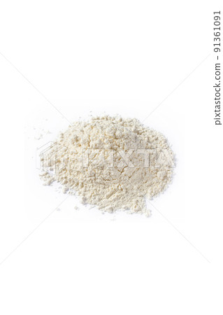 Flour white background vertical position Flour white background vertical position 91361091