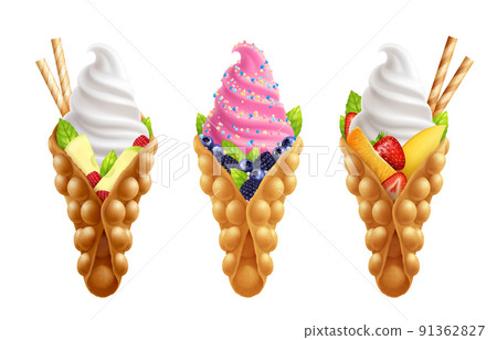 Sweet Bubble Waffles Set 91362827