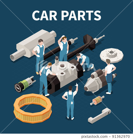 Car Parts Concept 91362970