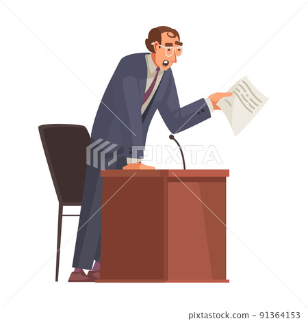 Speaking Lawyer Isometric Composition Speaking Lawyer Isometric Composition 91364153