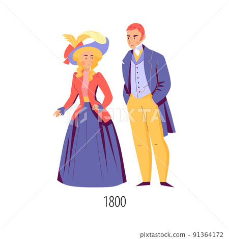 Nineteenth Century Fashion 91364172