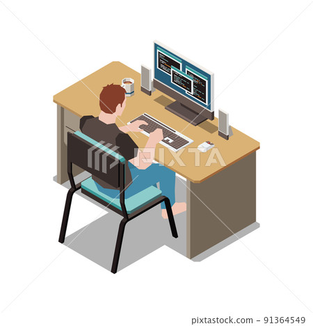 Coding At Home Composition 91364549