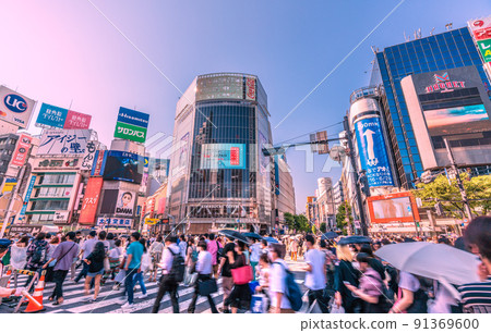 Tokyo cityscape in Japan Historical heat wave ... June but it's like midsummer ... Korona-ka but Shibuya is a threatening person = 25th Tokyo cityscape in Japan Historical heat wave ... June but it's like midsummer ... Korona-ka but Shibuya is a threatening person = 25th 91369600