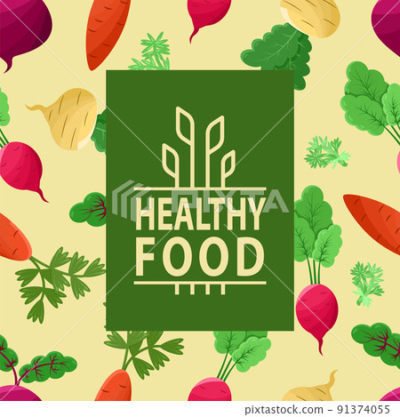 Healthy Food, Wheat Vegetables, Carrots Beetroots 91374055