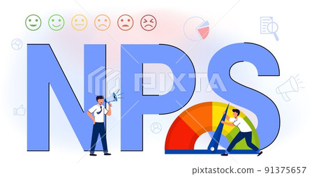 NPS Net promoter score Business strategy Formula promotion marketing scoring 91375657
