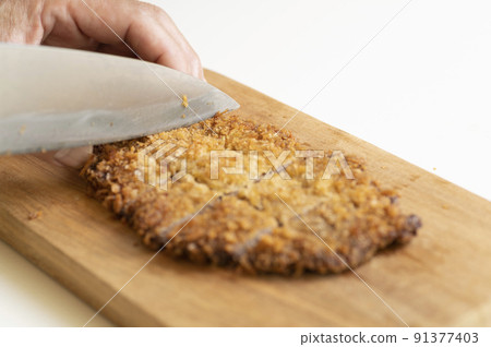 切日式西式牛肉炸豬排 91377403