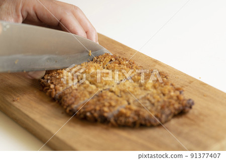 切日式西式牛肉炸豬排 91377407