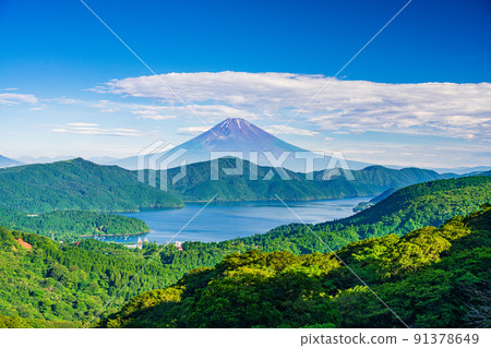 《神奈川縣》雨季結束後從箱根富士山出發 91378649