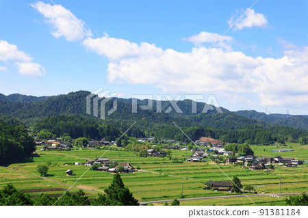 Rural landscape Landscape from Japan's No. 1 Observatory 91381184