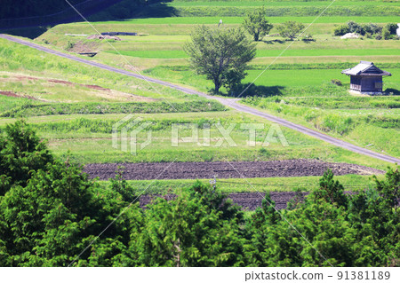Rural landscape Landscape from Japan's No. 1 Observatory Rural landscape Landscape from Japan's No. 1 Observatory 91381189