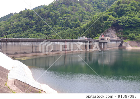 坂下大壩水庫（福島縣大隈町） 91387085
