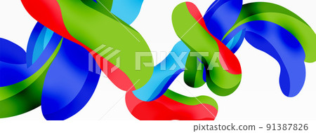 Vector geometric abstract background 91387826