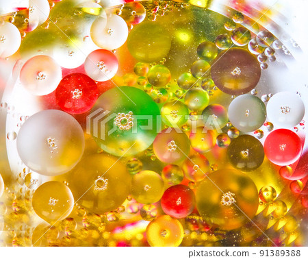 Cosmic abstract background. Abstract molecule sctructure. Water bubble Cosmic abstract background. Abstract molecule sctructure. Water bubble 91389388